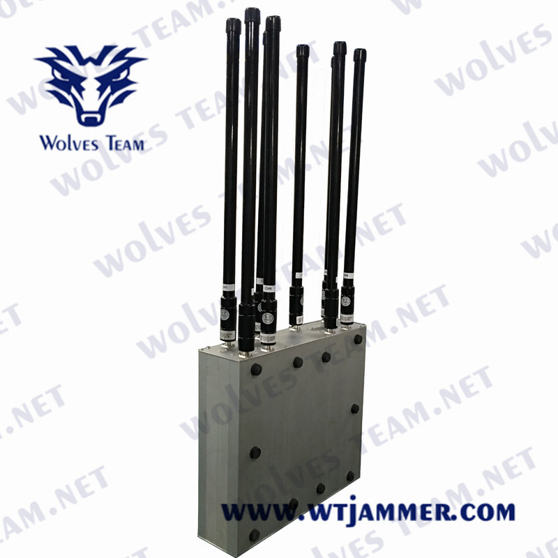 80 W bloqueadores de señal de teléfono celular GSM Lte 4g 5g GPS Wifi localizador Wifi