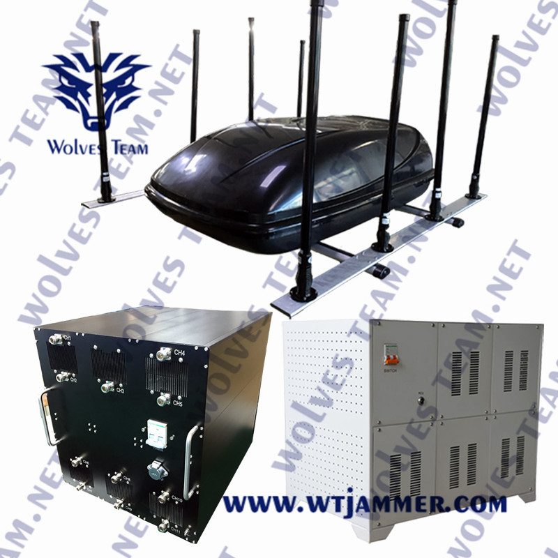 6 bandas WiFi de alta potencia1.2g WiFi2.4G WiFi5.8 GSM900 Interruptor de drones para vehículos