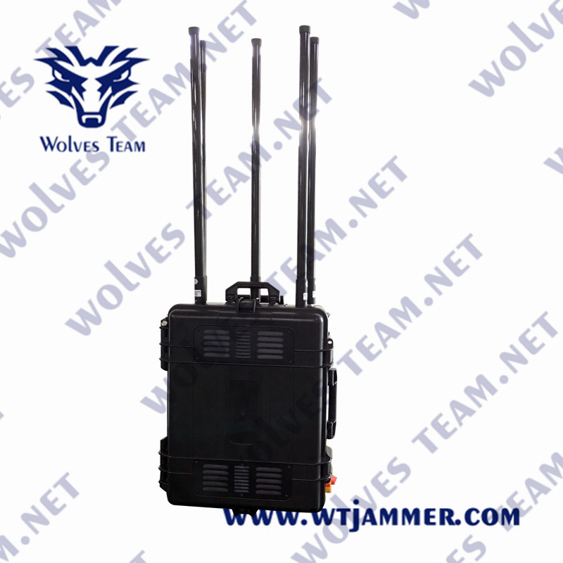 Enlace portátil de inicio al aire libre GPS Jammer GPSL1-L5 Jammer de señal Glonass L1/L2 GPS Jammer de señal alcance de 5000 metros