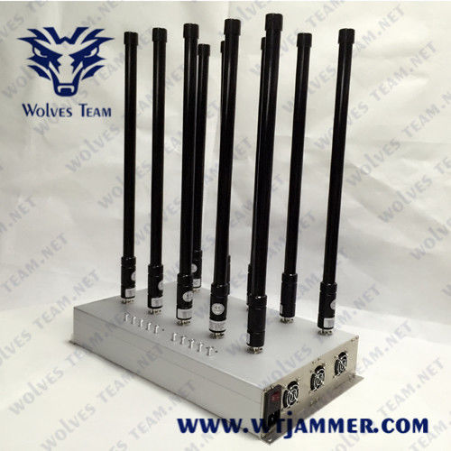 Emisión GPS WiFi de la señal del teléfono móvil de la frecuencia ultraelevada G/M 3G 4G 5G del VHF/uso de la sala de reunión de la emisión de Bluetooth Lojack