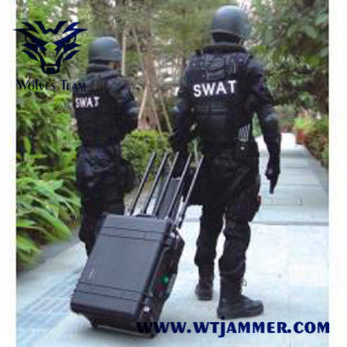 8 emisión militar portátil de la señal del poder más elevado 200W G/M GPS 3G 4G 5G WIFI de las bandas