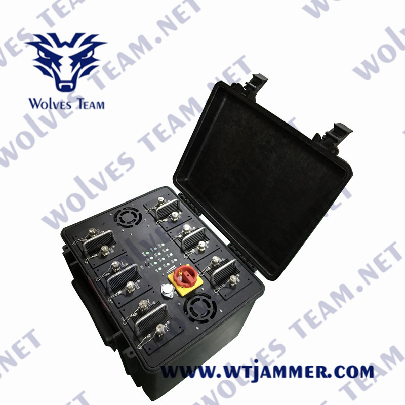 Emisión 1000W 3G ajustable 4G 5G WIFI 2.4G 5.8G GPS de la señal del vehículo del G/M CDMA