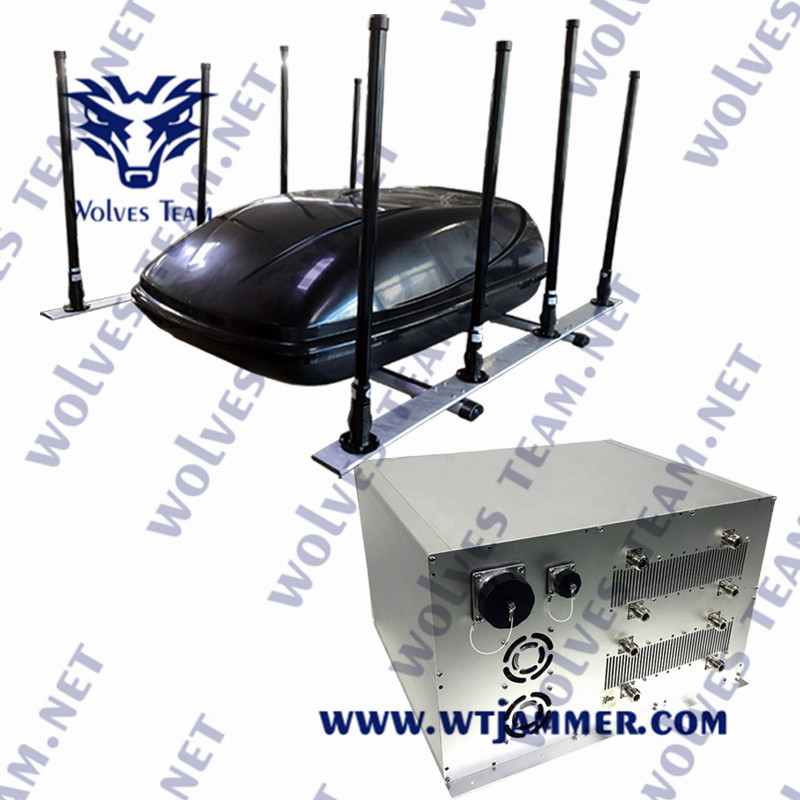 Frecuencia ultraelevada 500W CDMA del VHF de la emisión 3G 4G 5G WIFI GPS de la señal del vehículo del G/M PCS