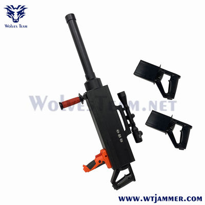 GPS WIFI5.8G Drone Jammer de señal 5000 metros Mochila de seguridad militar