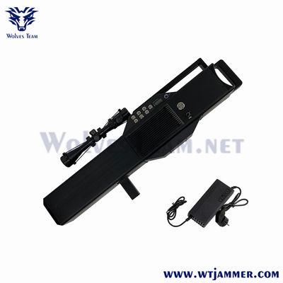 4 bandas 1200m GPS Wi-Fi Drone Jammer de señal de seguridad de protección VIP portátil