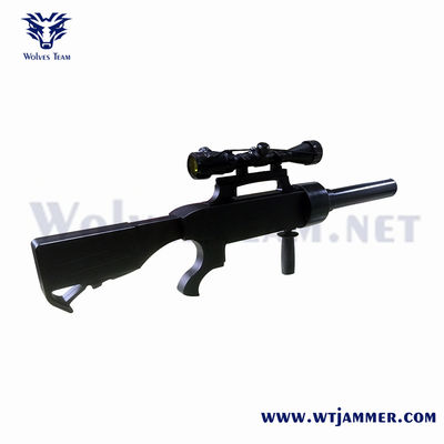 VIP Protección Drone Jammer con batería recargable y 800-1200m de rango de interferencia