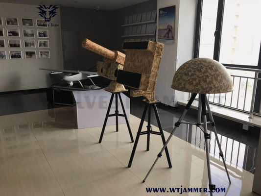 Detector de señal WT-S3000, inhibidor antidrones, rango de detección 2-5 km, peso ≤15 kg (excluyendo el adaptador de corriente) para larga distancia