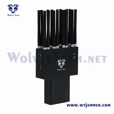 16 bandas 2G 3G 4G 5G WiFi UHF VHF GPS localizador portátil Tipo de teléfono celular interferencia de señal