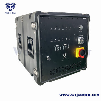 Sistema de bloqueo de señales de bloqueo de bombas IED montado en vehículo que cubre 2G 3G 4G GPS WIFI y frecuencias 5.8G para la seguridad del convoy militar