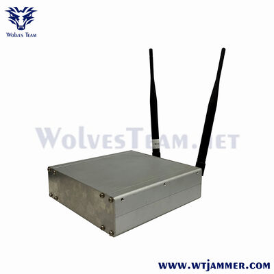 Jammer de señal WiFi 2.4G Bluetooth WiFi 5.8G de escritorio para interiores de 30W con alcance de 70 metros