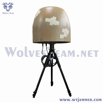 Detección pasiva de 360 grados Sistema anti-drones Detección de drones Jammer de drones 10 km