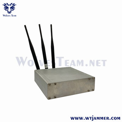3 antenas de alta potencia para bloquear señales de teléfonos móviles.