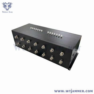 100W 14 Banda de escritorio bloqueador de señal 5g WiFi GPS 4G 3G 2G