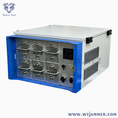 Antena direccional bloqueadora para exteriores impermeable comercial de 600W y 12 bandas de frecuencia completa 3G 4G 5G WiFi