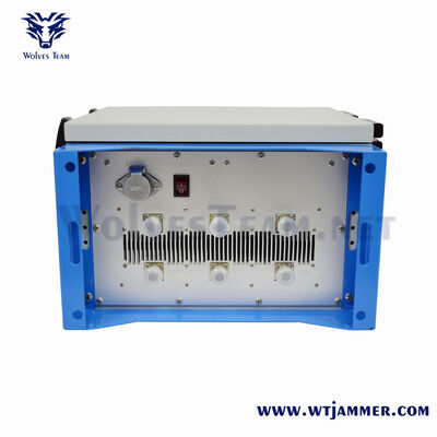 6 bandas 300W de alta potencia con bloqueador de señal de banda completa GSM 3G 4G 5G WiFi