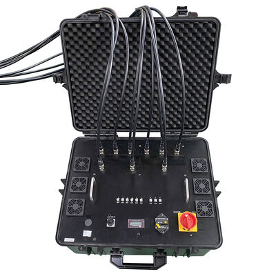 Bloqueador portátil del teléfono celular del G/M de la emisión de la señal del vehículo del poder más elevado de la CA 110-240V 330W