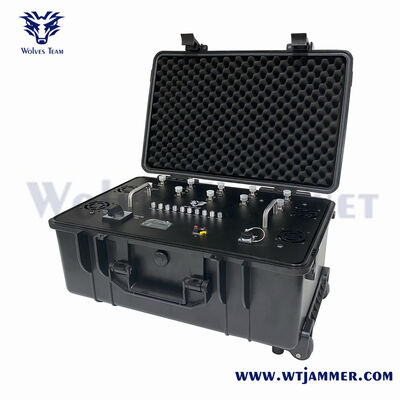 18 aislador multi de la señal de la banda de la caja de la carretilla portátil de las bandas 300W para la seguridad de la actividad al aire libre