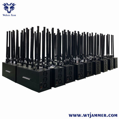 Dispositivo de interferencia de señal WiFi/5G/GPS de escritorio de alta potencia de 12 bandas