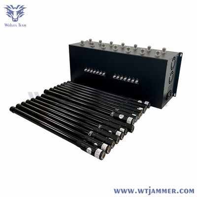 Interruptor de tipo de escritorio de 14 bandas de 140W 10W/bandas Antena Omni 101H10-14