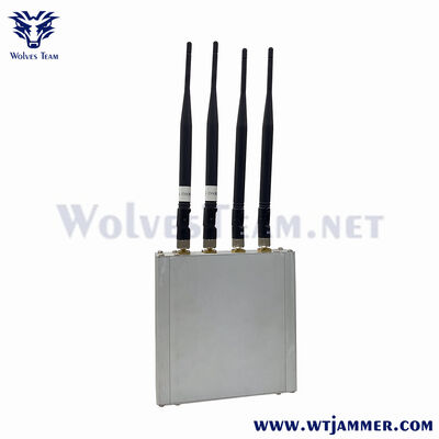 Dispositivo de escritorio del molde de la señal de la aleación de aluminio de la emisión de 4 antenas para la conferencia y la oficina confidencial