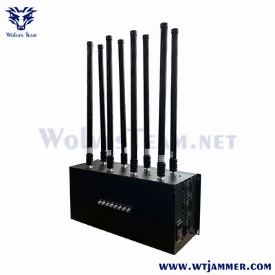 280W 14-Channel Full-Band Desktop Signal Blocker with 360° Omnidirectional Coverage