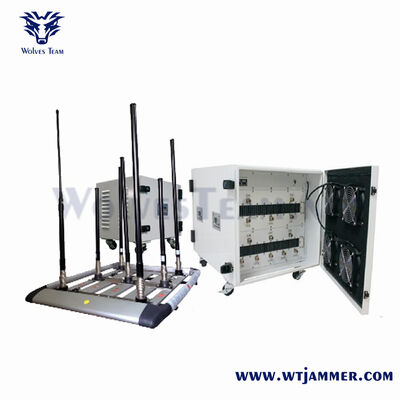 1300W 13-Channel Omnidirectional Vehicle Signal Jammer for Mobile Security Operations