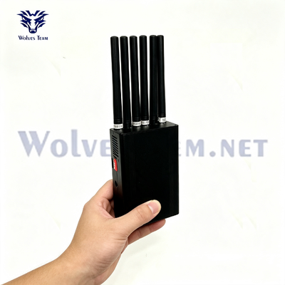 Interruptor de señal portátil 6 Antena Bluetooth WiFi GPS 3G 4G LTE Para espacios pequeños en interiores