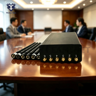 6W 5-15 Meters Portable Handheld Signal Jammer For Outdoor  Applications