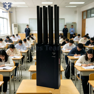 Bloqueador de señal de teléfono celular portátil de banda completa de fábrica Bloqueador de señal de teléfono móvil completo de múltiples antenas Bloqueador de señal portátil