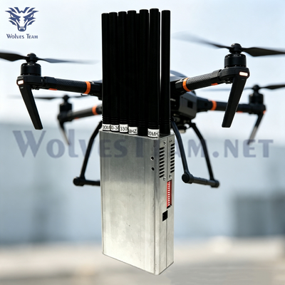 Jammer de señal portátil directo de fábrica de bajo costo, cobertura de interferencia de corta distancia de 5-15 m, bloqueador de señal 2G 3G 4G WiFi GPS 315-433 MHz para uso de seguridad