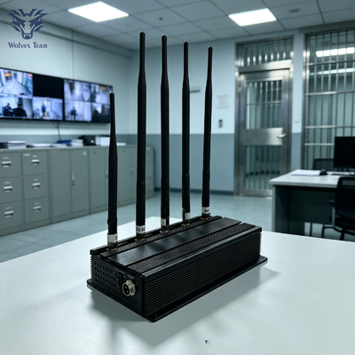 Bloqueador de Señal de 5 Bandas Directo del Fabricante, Bloquea Señales de WiFi y Teléfono Celular para Prisiones e Instalaciones de Aplicación de la Ley