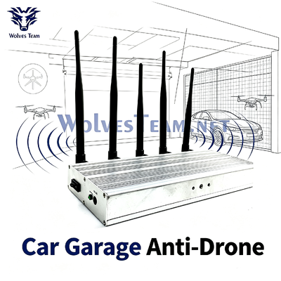 20-100 metros Interruptor de señales en interiores Garaje de coches Interruptor anti drones