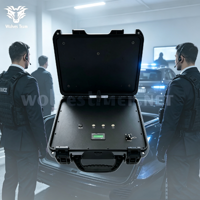 Compacto maletín portátil escritorio interno jammer de señal fácil de llevar para salas de reuniones y escenarios de seguridad encubiertos