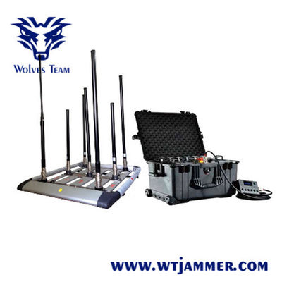 Interruptor de señal portátil para teléfonos móviles de banda múltiple Walky - Talky potencia de salida seleccionable