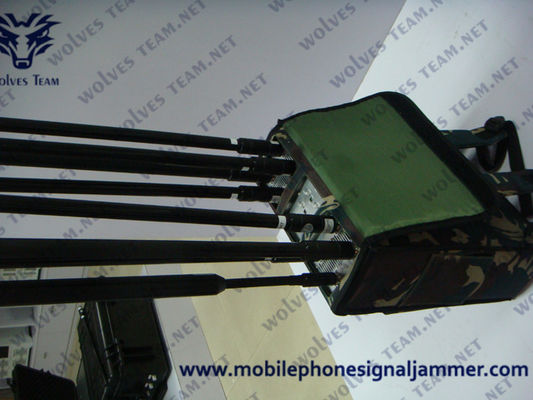 Bluetooth inalámbrico 50w bloqueador de señal telefónica para el ejército