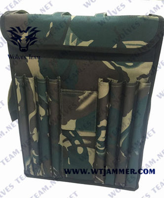 Mochila IED GSM WiFi 2.4G 3G 4G 40w GPS interferencia de frecuencia