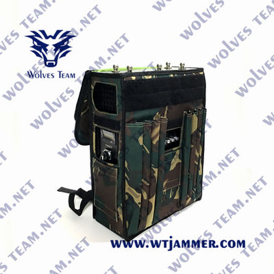 Protección VIP Militar Mochila de seguridad Interruptor de señal GPS de alta potencia WIFI5.8G
