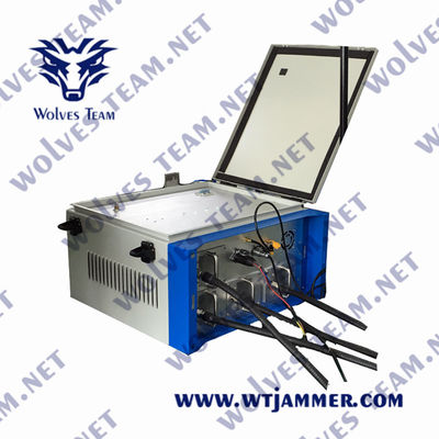Inodoro militar 350W 500 Meter Jail Jammer de señal