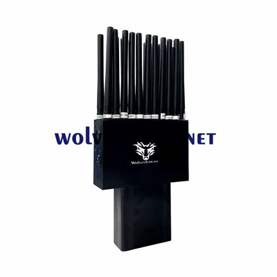 868MHz 3G 4G 5G de interior jammer de señal GPS L1 L2 L5 localizador WiFi GPS RF 22 bandas