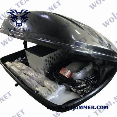 GSM CDMA Jammer de señal inalámbrica 3G 4G 5G WIFI 1000W Bomba de coche