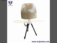 Detector de señal WT-S8000 Anti-Drone Jammer para protección de seguridad VIP 5000 metros
