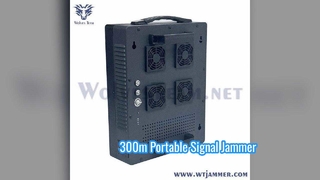 Supresor de señal oculto portátil para exteriores, 100–300 metros, 180 W, alto rendimiento, 6 canales, eficaz