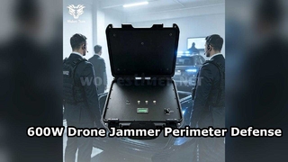 Jammer de señal interior de escritorio, maleta compacta de mano, fácil de transportar para salas de reuniones