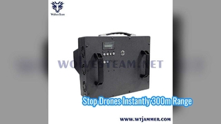 Supresor de señal UAV portátil de baja altitud, ligero, negro, portátil, para exteriores, vuelo bajo