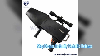 1000 metros 360 ° Defensa de seguridad antiespía UAV portátil de 4 canales