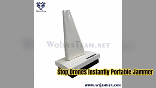Bloqueador de drones estilo escudo con batería Frecuencia y potencia personalizables Diseño portátil