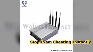 Soporte de pared interior seleccionable de 4 antenas GSM CDMA Wifi emisión de señal móvil para reunión secreta de alto nivel