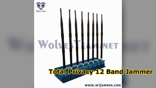 El bloqueador de señal de teléfono celular ajustable de escritorio de 8 canales bloquea las señales WiFi y Bluetooth para eliminar