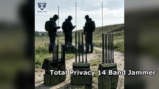 Emisión de la señal de la mochila del poder más elevado de 8 bandas para el bloque de protección de seguridad VIP GPS y la señal del teléfono celular