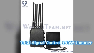 Batería incorporada en 8 mochila máxima para teléfono móvil VHF UHF de 200W de bandas